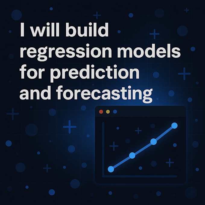 build regression models for prediction and forecasting in python