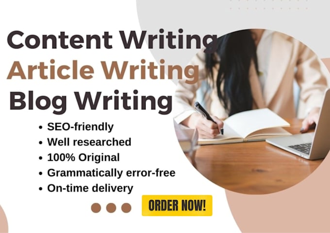 write creative content for blogs, website content