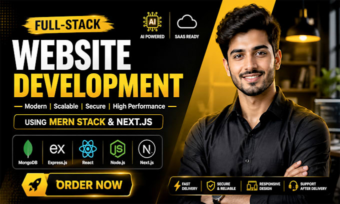 build rebuild full stack website as mern stack , frontend backend next js dev