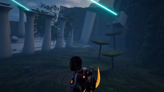 develop 3d game in unreal engine