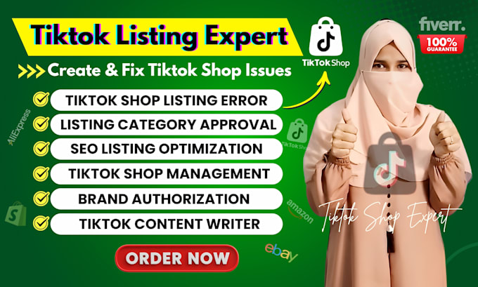 be your tiktok shop listing expert for product optimization