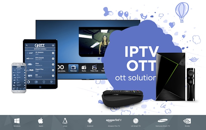 manage and fix your complete iptv ott system setup and support