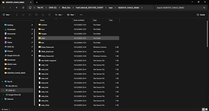 clean up and organize your files and folders automatically