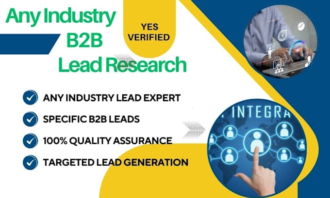 provide any industry b2b lead research