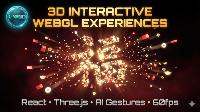 create stunning 3d interactive webgl experience