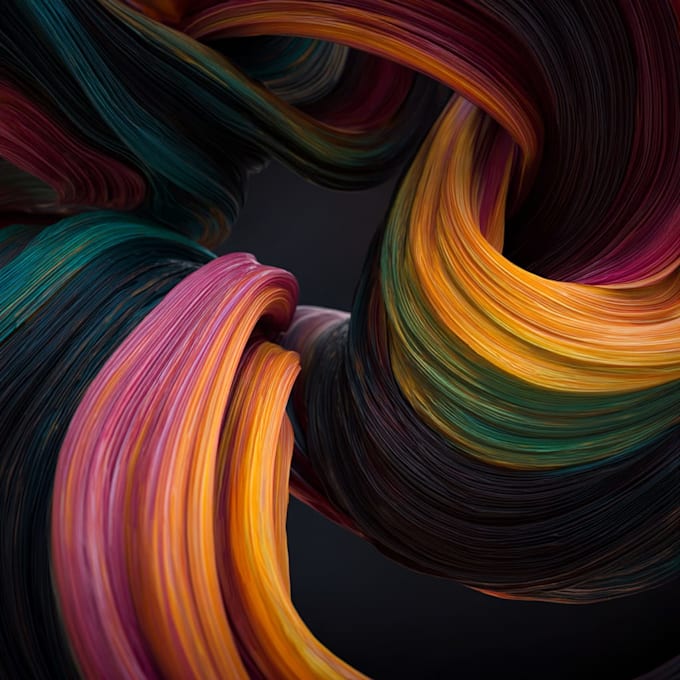 make creative abstract art for you