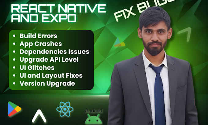 fix build failures and crashes in your react native expo app for ios,android