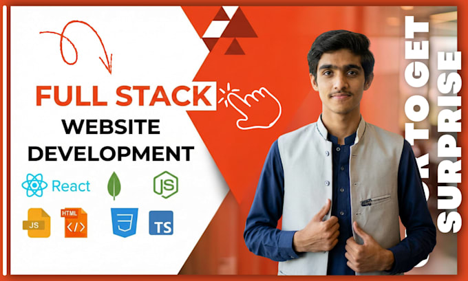 do full stack website development as mern stack, frontend, backend developer