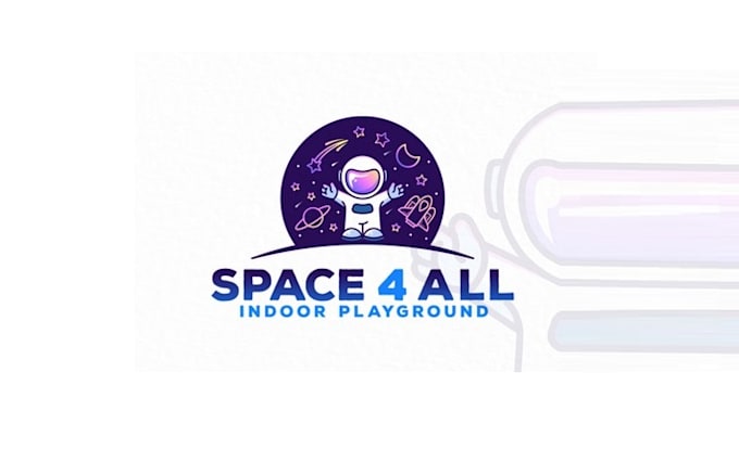 make amazing logo for a space themed indoor playground