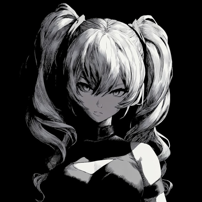 draw anime sketch colored