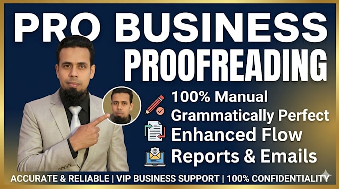 proofread and polish your business writing