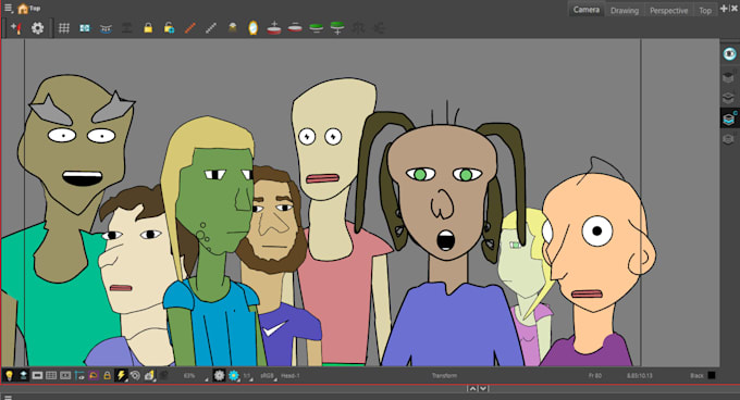 create your 2d toon boom harmony 360 rig for cartoon shows