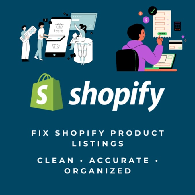 fix product listings and catalog issues on shopify