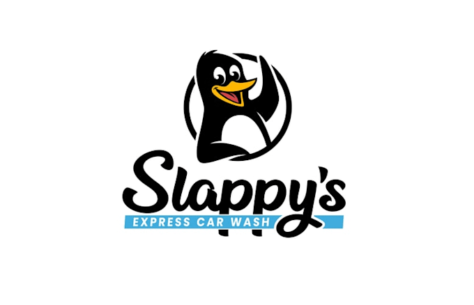 design slappy express car wash logo