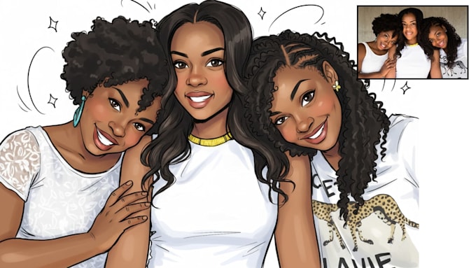 turn your photo into a hilarious, expressive cartoon