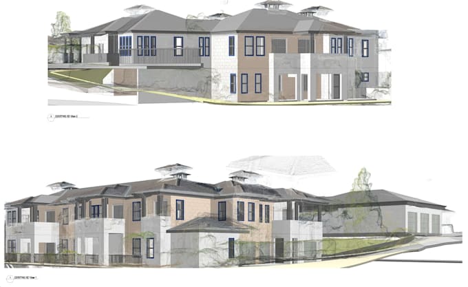 create 3d model house or topogrhaphy from point cloud recap