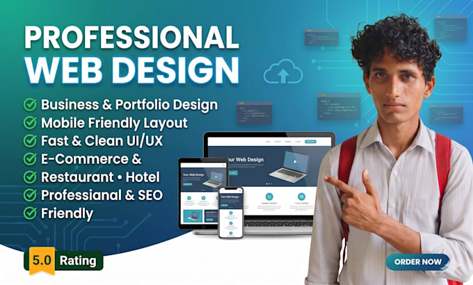 create stunning website for your business