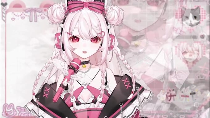 design and rig professional live2d vtuber model