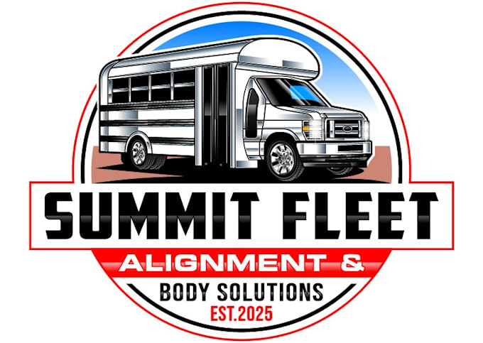 design awesome bus logo with free source file