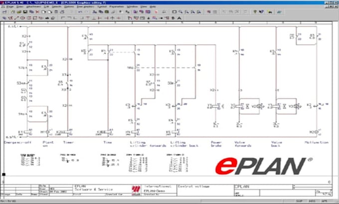 Automatisierungs-plc-hmi- und schaltanlagenzeichnungen auf eplan und ...