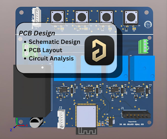 design schematics and pcb