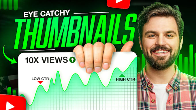 design an amazing youtube thumbnail that boost CTR