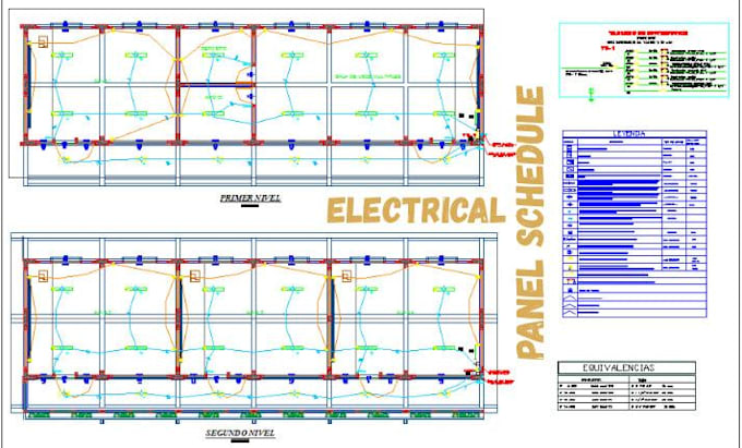 create electrical permit plans, panel schedules and nec load calculations in usa