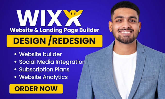 redesign wix site, develop wix studio website, build wix ecommerce website