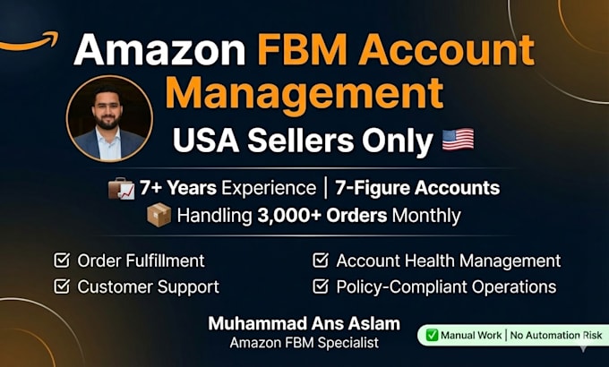 manage your amazon fbm store professionally