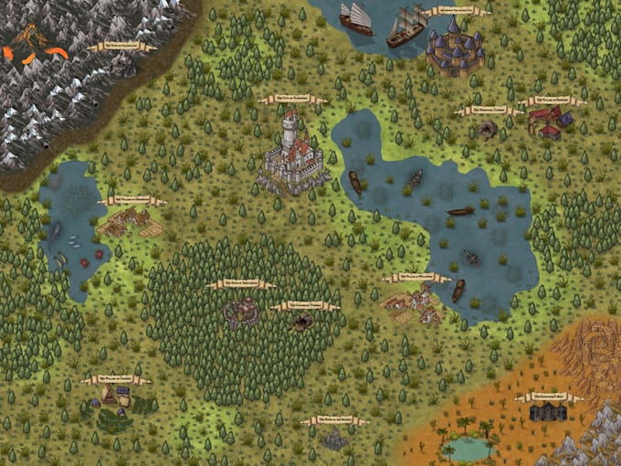 create custom dnd battle maps and world maps