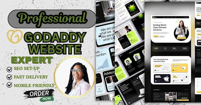 professional godaddy website for your business