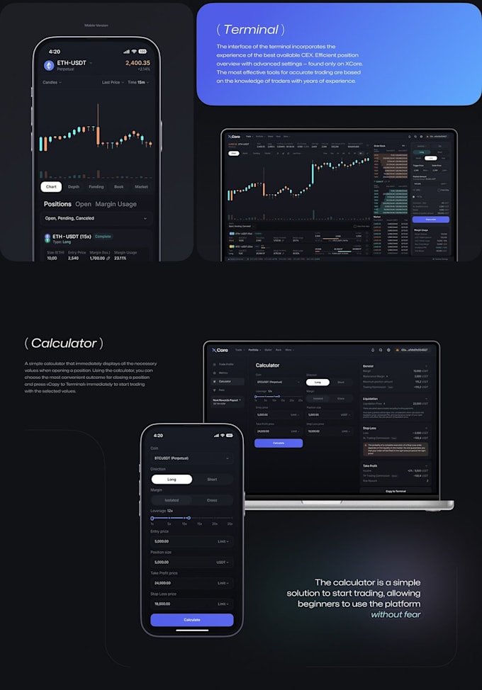 develop stock trading app crypto trading app forex trading app trading website