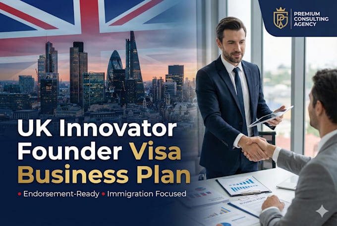 write uk innovator founder visa business plan immigration visa application