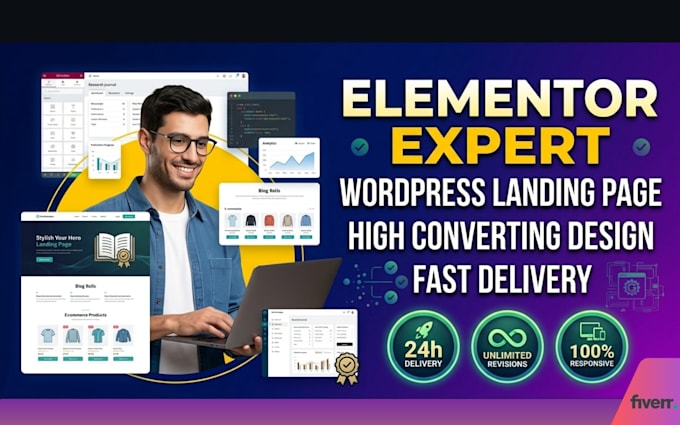design wordpress landing page for sales funnel, real estate funnel