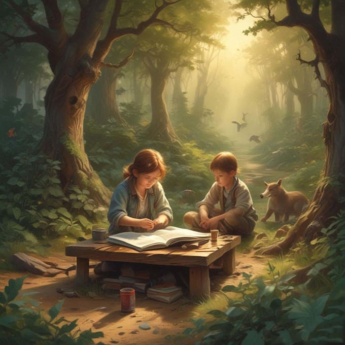 draw children illustrations for books