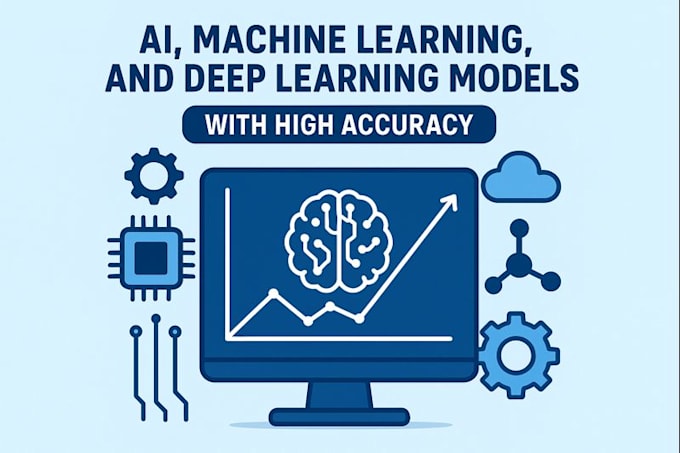 build ai, machine learning, and deep learning models with high accuracy