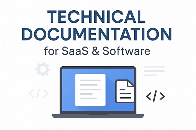 write clear technical documentation for saas and software products