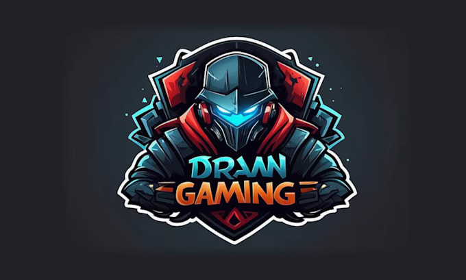 create creative video games title or logo for your