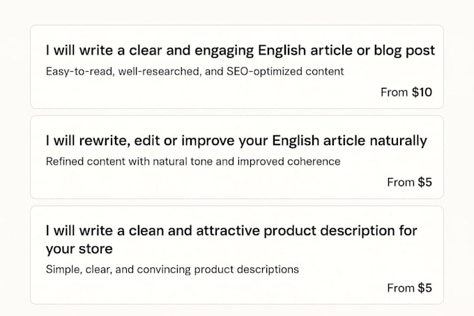help write product description