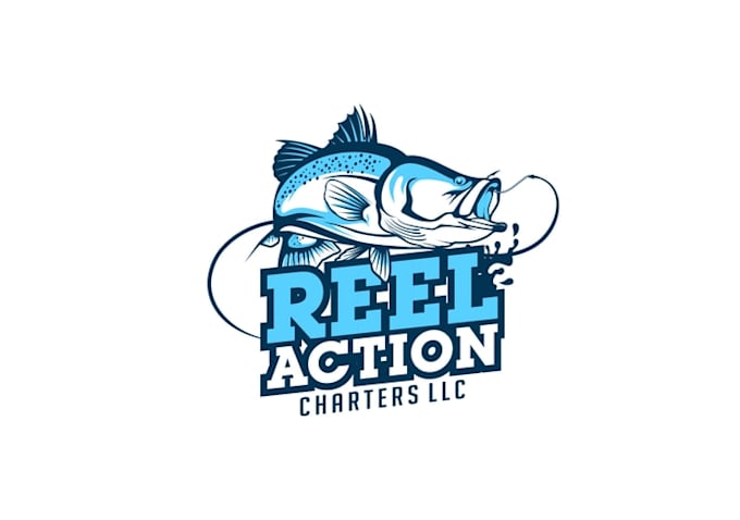 design beautiful charter captain camp logo