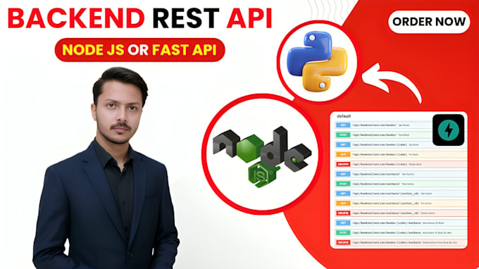 build backend API in python or nodejs