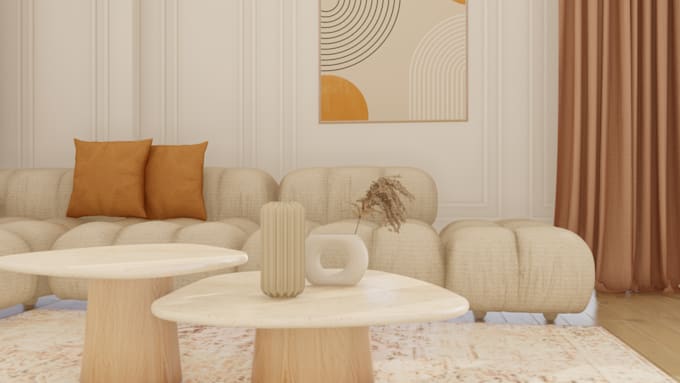 desing a modern japandi interior design