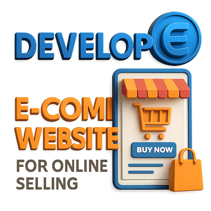develop a professional ecommerce website for online selling