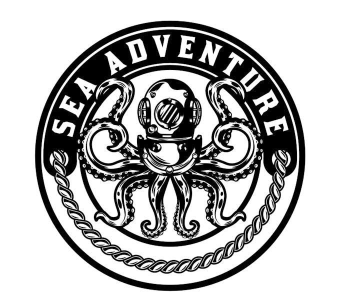 make an amazing kraken octopus logo