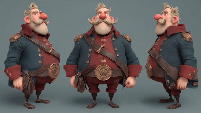 make a character for game