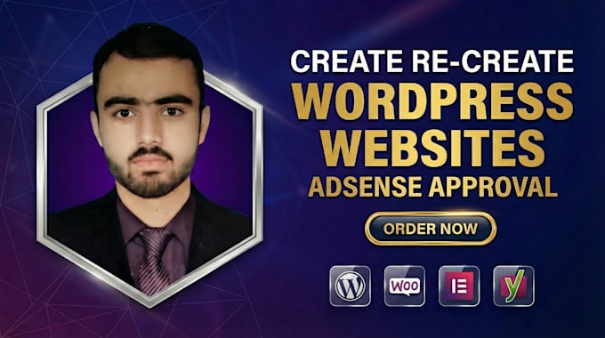 build a high converting wp website, google adsense approval and setup