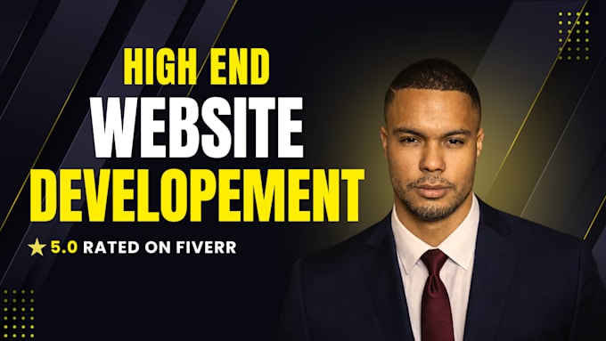 design a high end saas or startup website