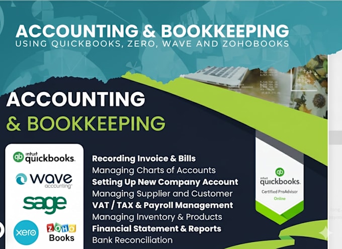 professional bookkeeping with quickbooks and xero