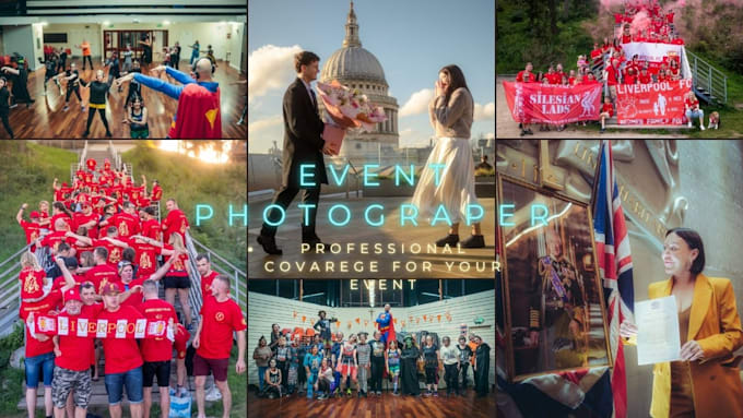 be your event photographer in london