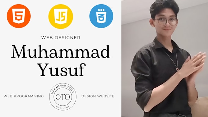 design a clean website layout using HTML, CSS and javascript